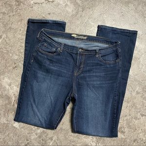 OLD NAVY Women’s Sweetheart Cut Denim Jeans Tall Plus Size 14